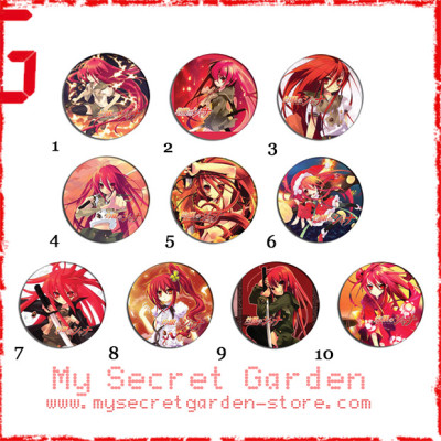 Shakugan no Shana 灼眼のシャナ Anime Pinback Button Badge Set ( or Hair Ties / 4.4 cm Badge / Magnet / Keychain Set )